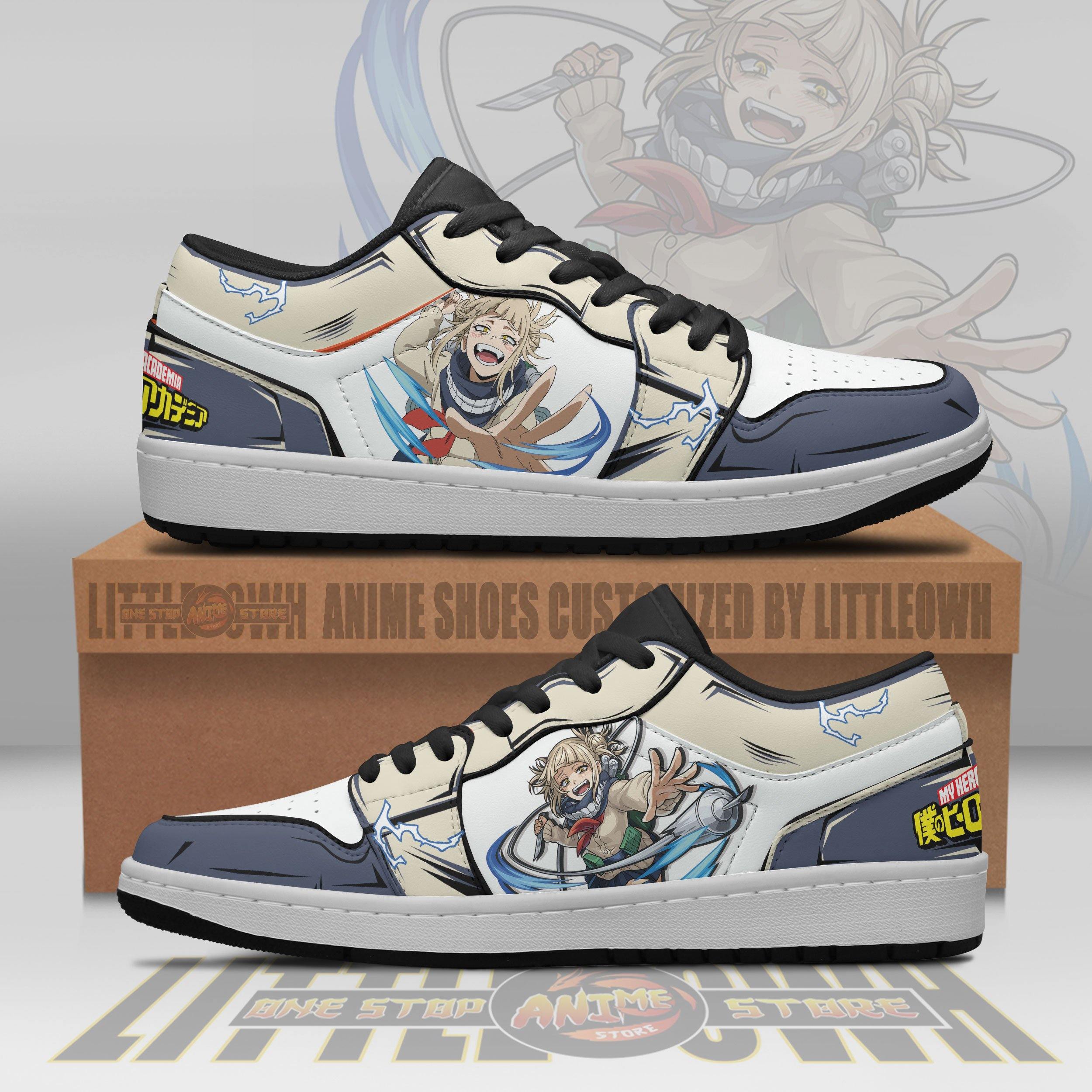 Himiko Toga My Hero Academia Shoes Anime Jd Low Top Sneakers ...