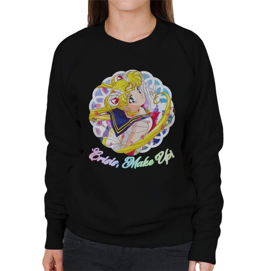 Sailor Moon Crisis Make Up Women’s Sweatshirt