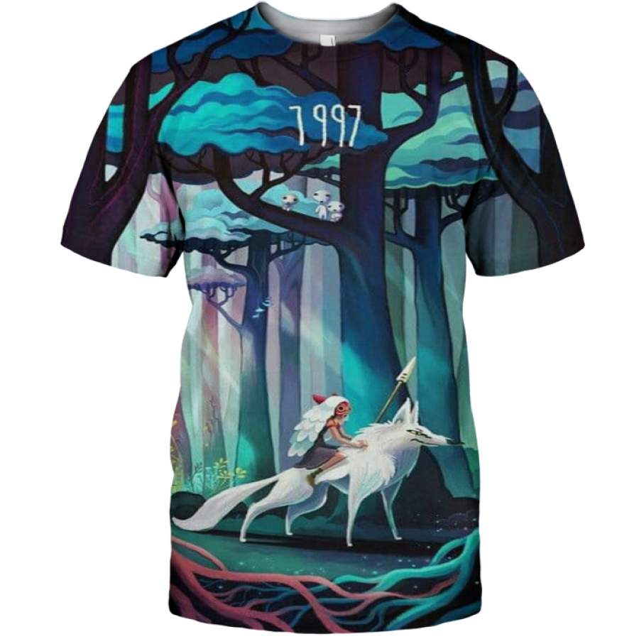 3D All Over Print Mononoke 11 Shirt