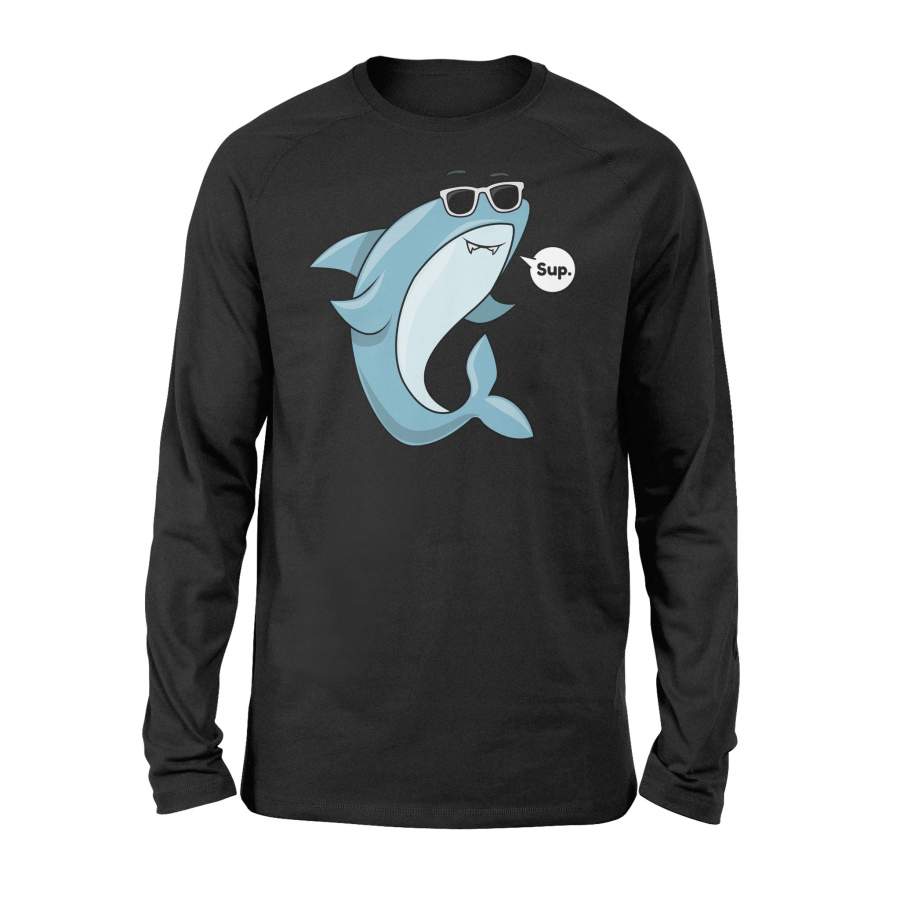 Cool Shark Lovers Sup Long Sleeve T-Shirt