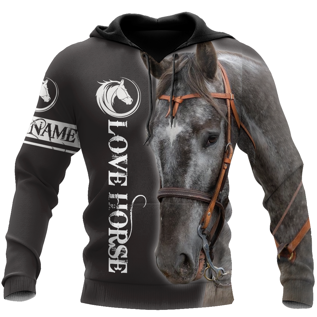 Personalized Name Horse Lovers 3D All Over Printed Unisex Shirts