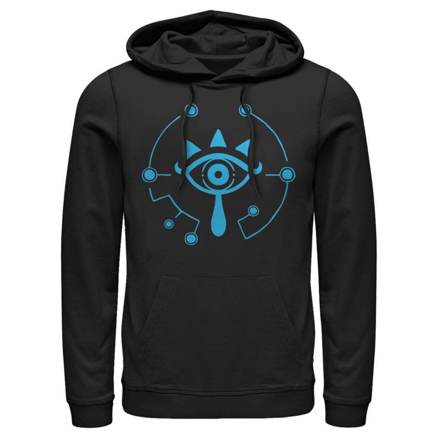 Nintendo Men’s Zelda Breath of the Wild Eye  Lightweight Hoodie