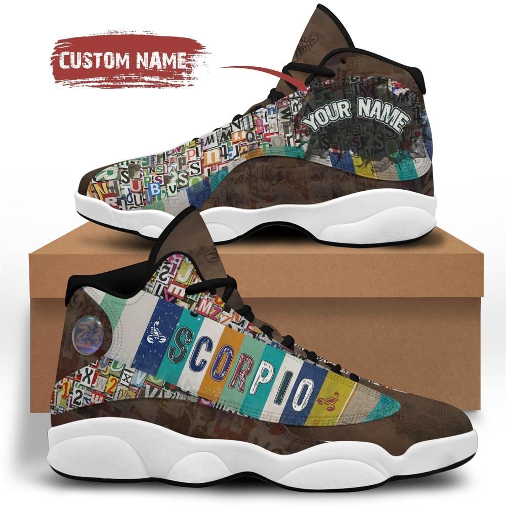 November Birthday Air Jordan 13 November Shoes Personalized Sneakers Sport V033