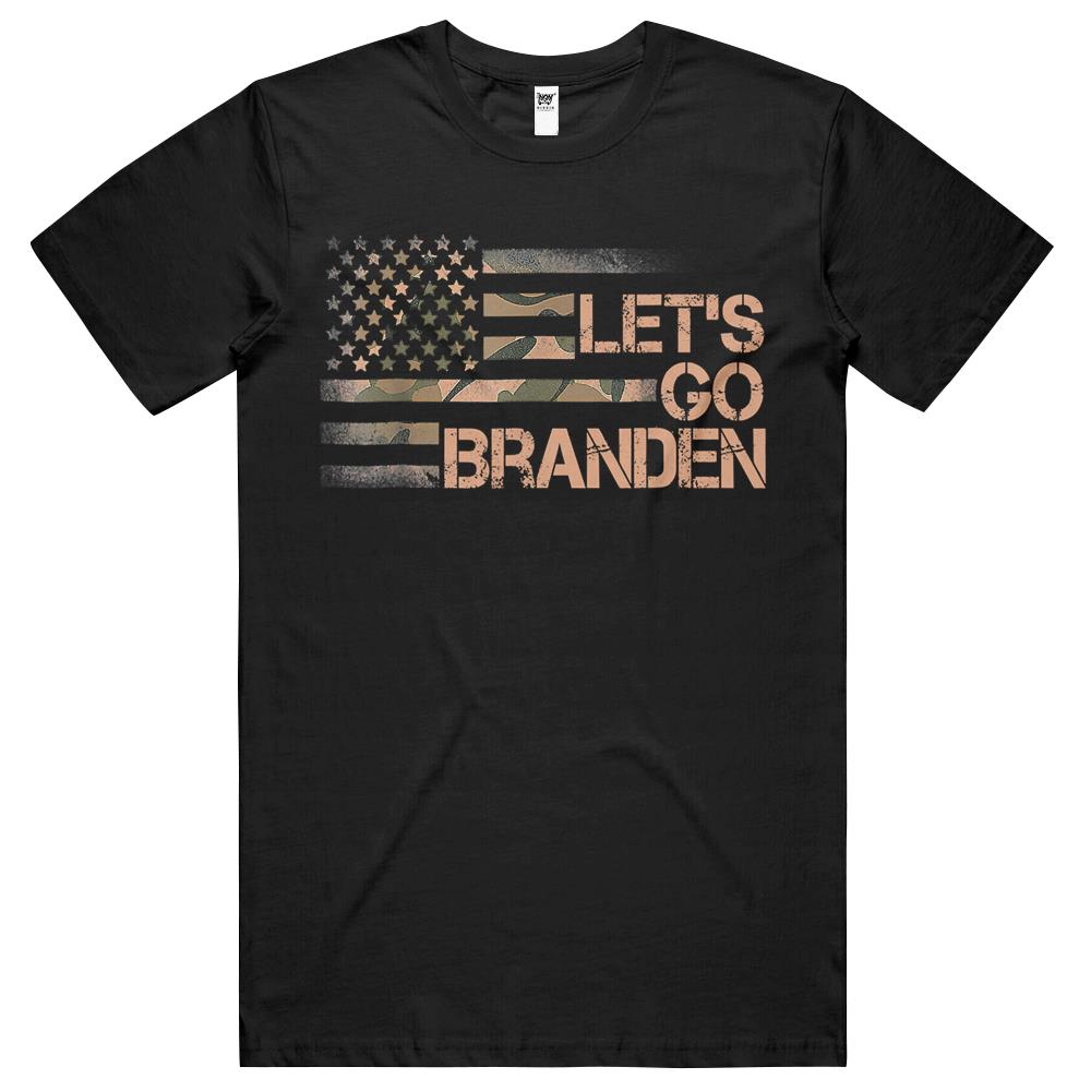 Let’S Go Braden Brandon Us Flag Tee Funny Trendy Sarcastic 2 T Shirts