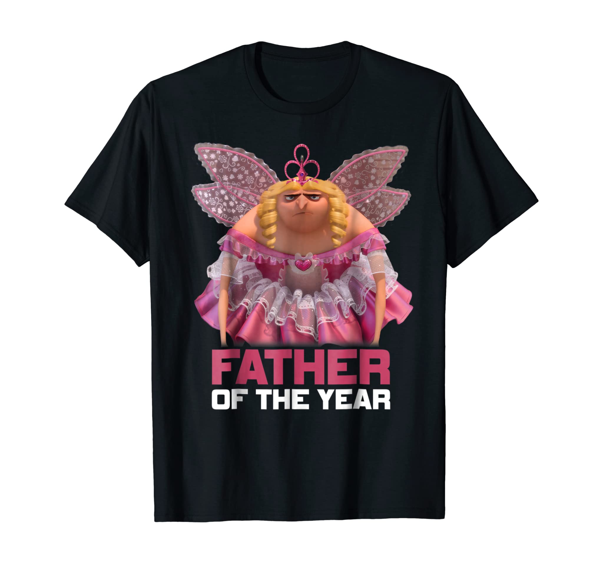 Despicable Me Minions Gru Fairy Father Graphic T-Shirt