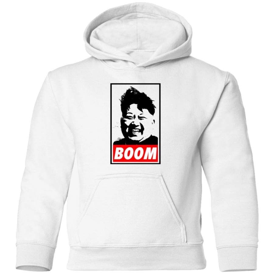 AGR Kim Jong Un BOOM Toddler Pullover Hoodie