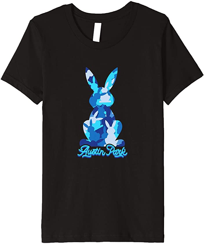 Kids Easter Bunny Camouflage Holiday print Premium T-Shirt