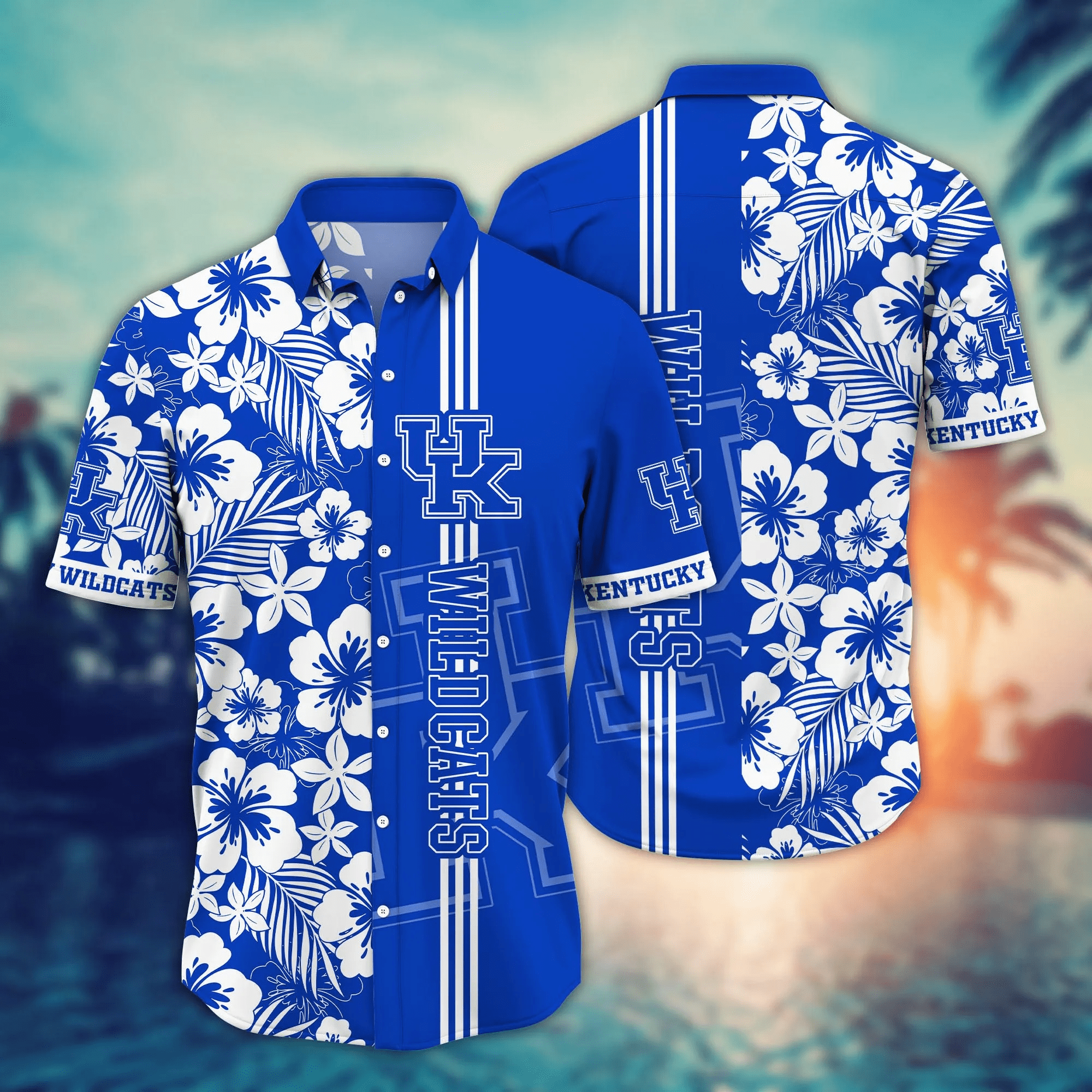 Kentucky Wildcats NCCA Hawaiian Shirt Heatwavetime Aloha Shirt