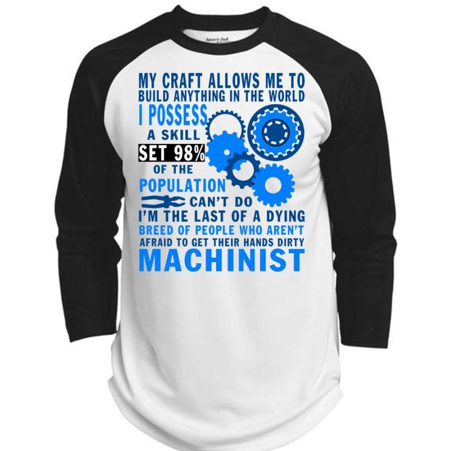 Their Hands Dirty Machinist T Shirt, Being A Machinist T Shirt, Awesome T-Shirts  (Polyester Game Baseball Jersey)