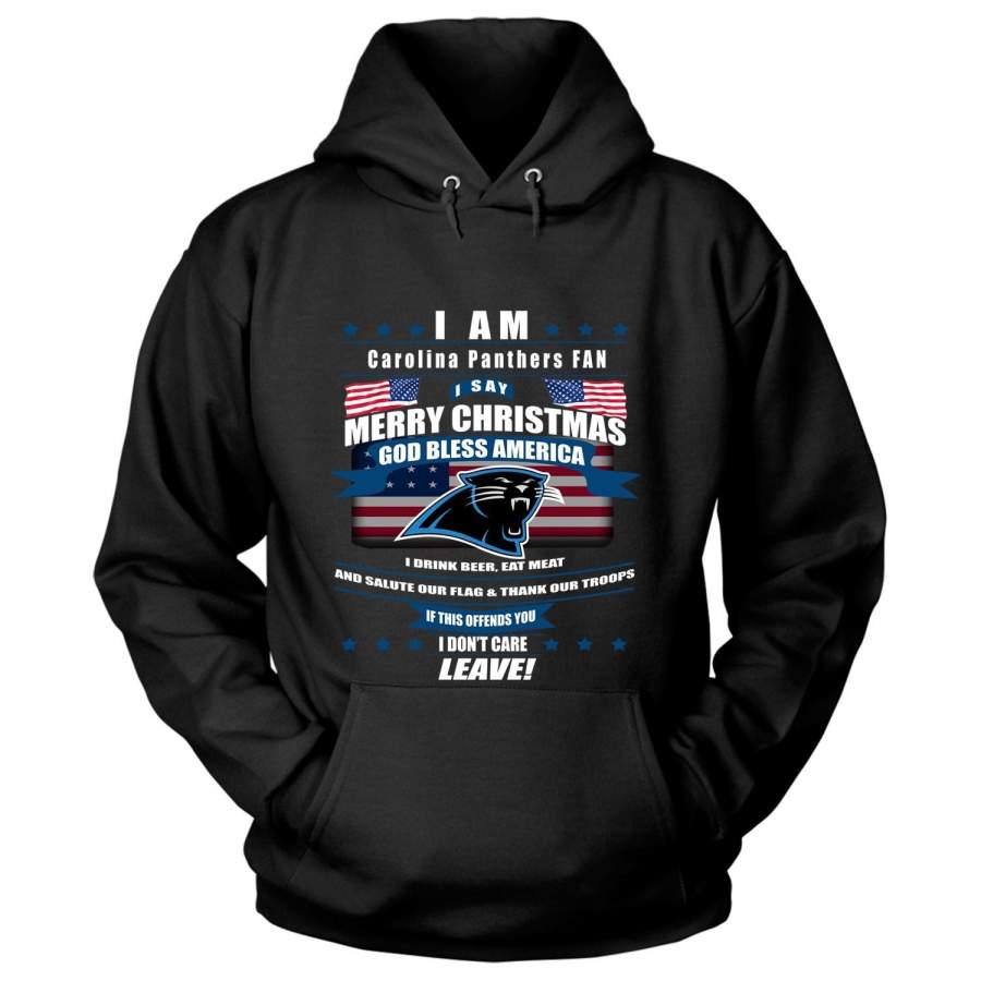 God Bless America T Shirt, Carolina Panthers T Shirt – Hoodie