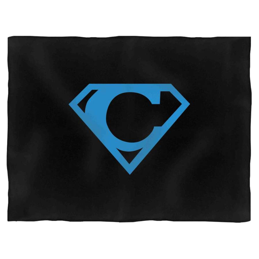 Carolina Panthers Cam Newton Superman Blanket