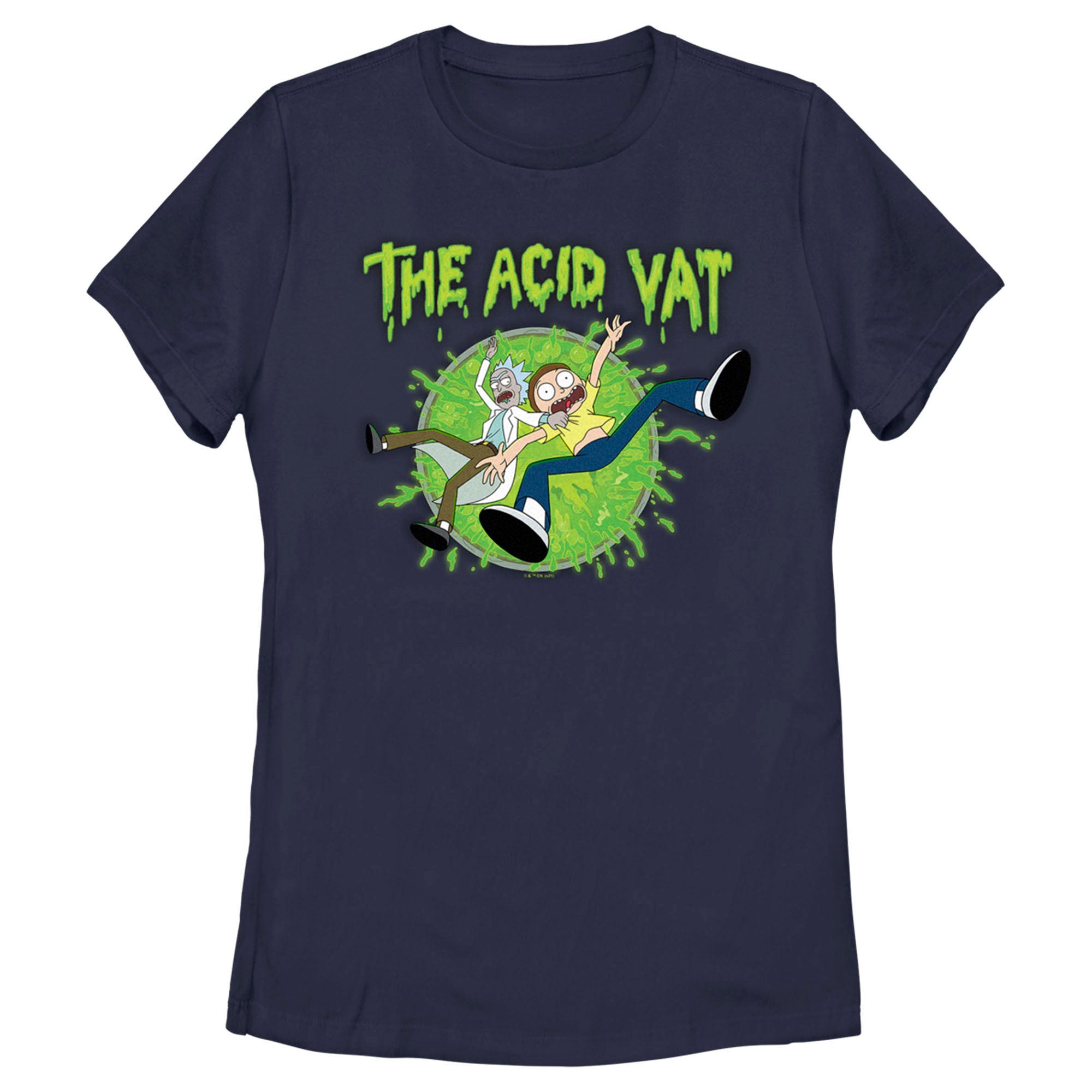 Women’S Rick And Morty The Acid Vat T-Shirt