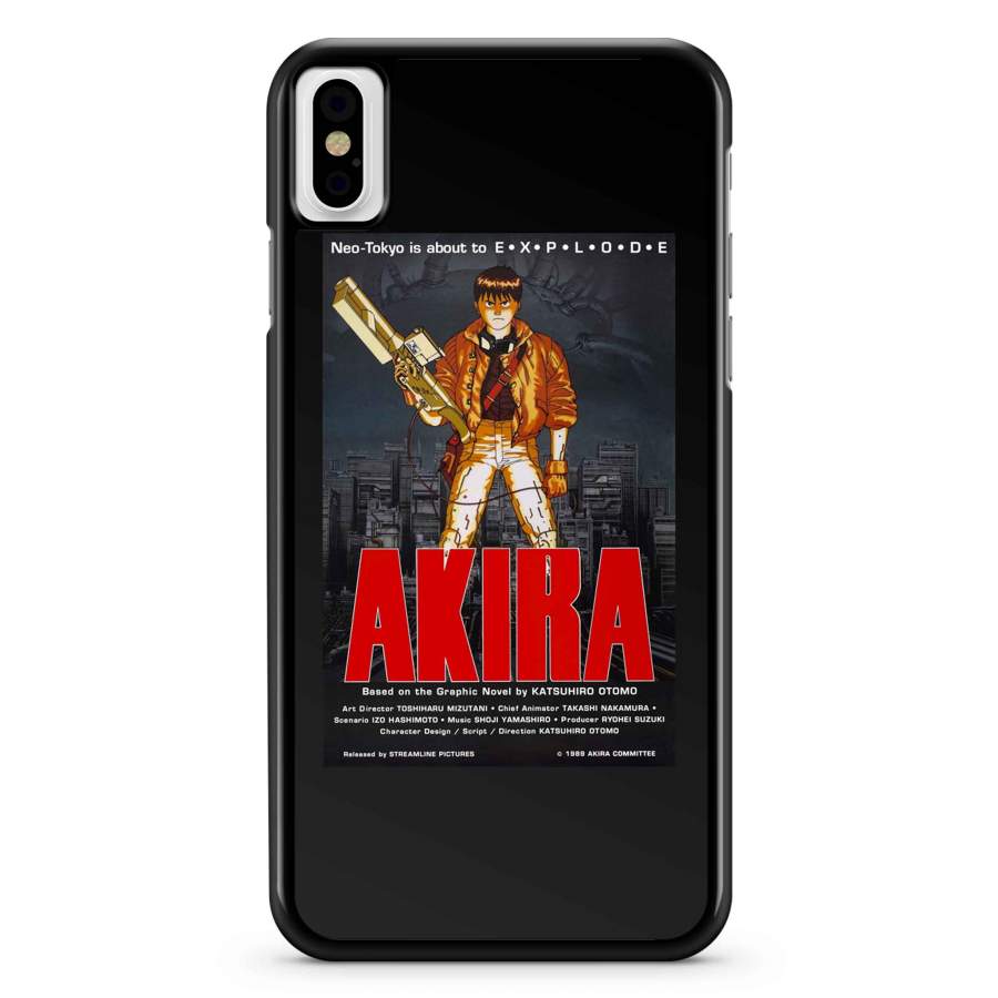 Akira Anime Manga Poster iPhone X / XS / XR / XS Max Case