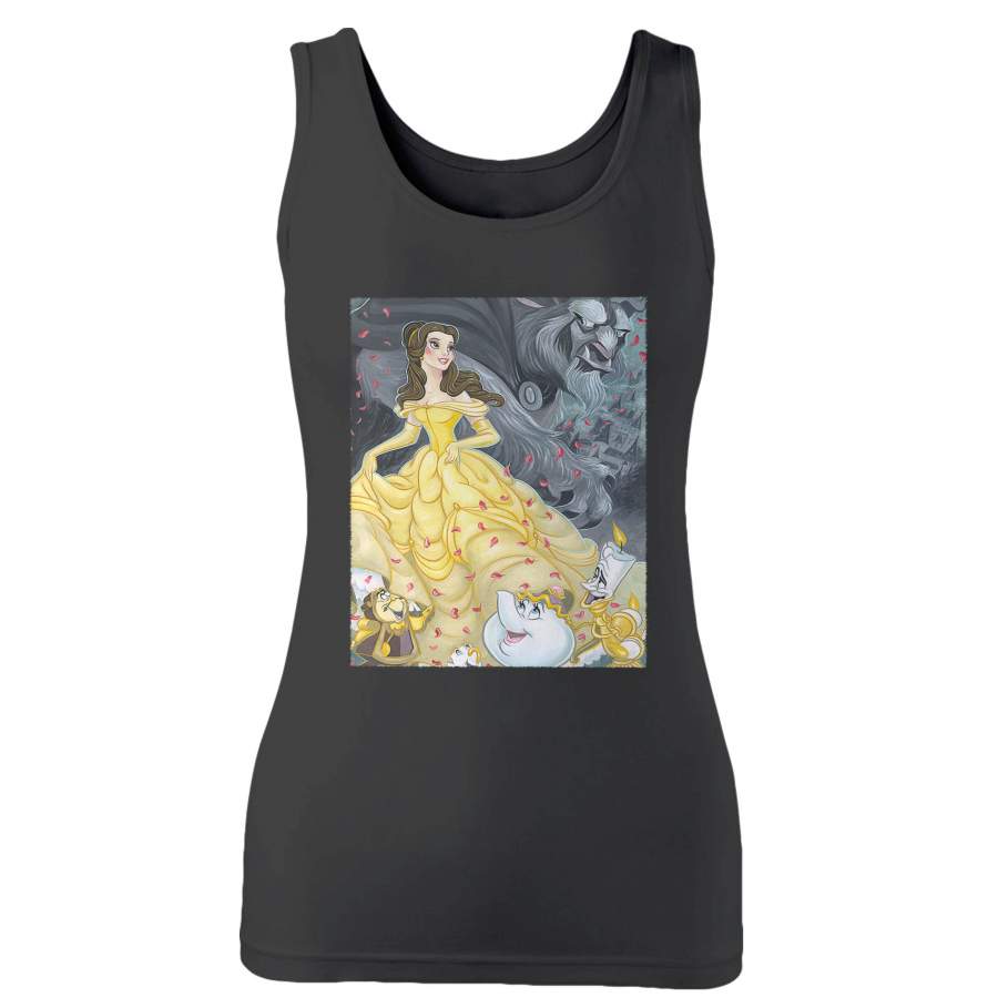 Disney Beauty And The Beast Woman’s Tank Top