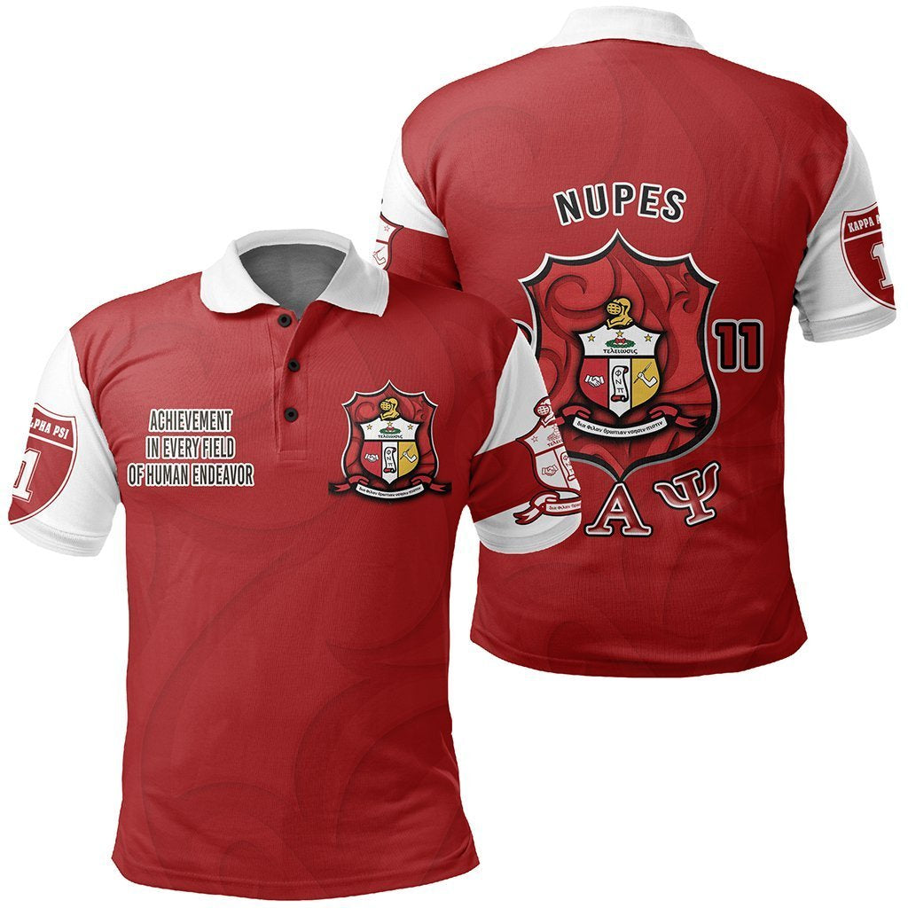 Greek Life Polo Shirt – Kappa Alpha Psi – Nupes Polo Shirt J0