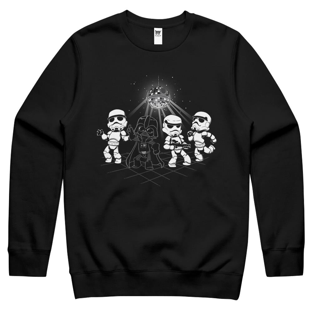 Dark Side Disco Dancing Crewneck Sweatshirt