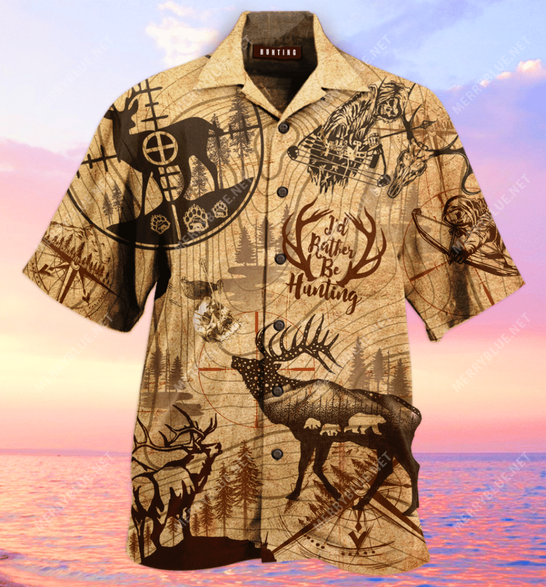 Discover Cool Amazing Hunting Unisex Hawaii Shirt Ha27924