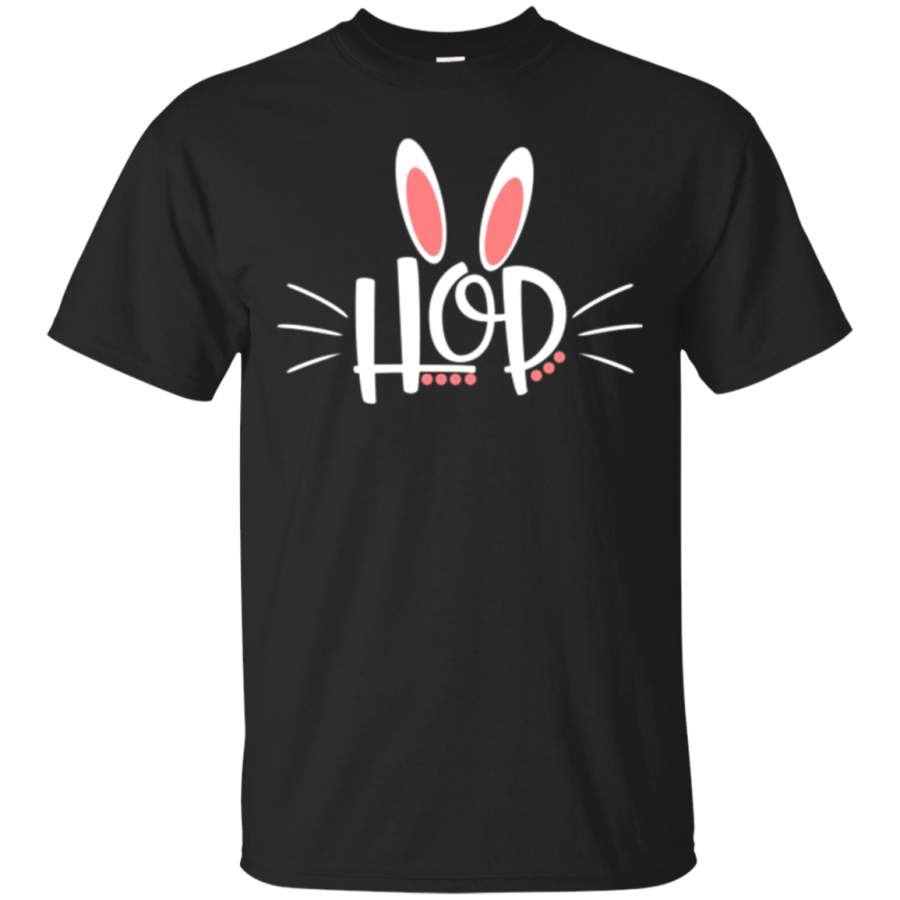 Cute Easter Holiday Shirt with Bunny Rabbit Ears for Kids