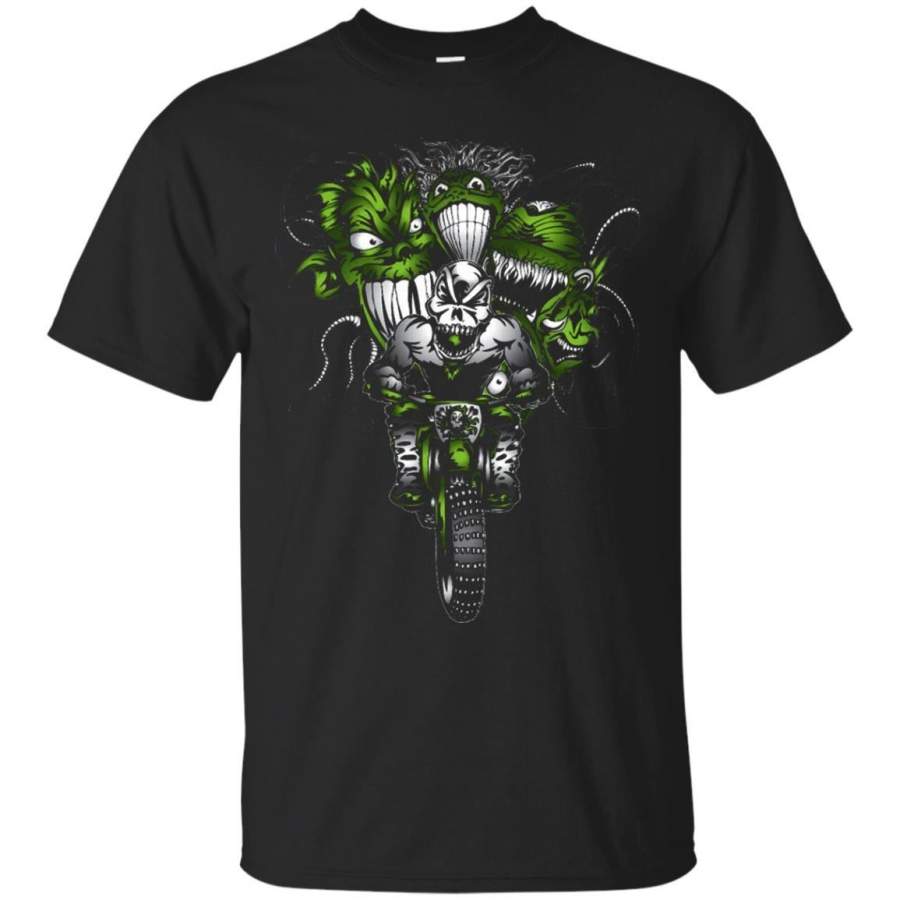 AGR Dirt biking green ghoulies t-shirt