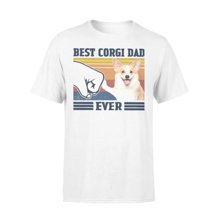 Father’s Day Best Corgi Dad Ever Vintage T-shirt