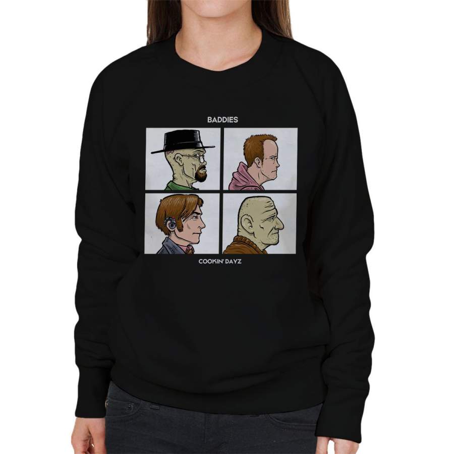 Cooking Days Breaking Bad Goillaz Women’s Sweatshirt