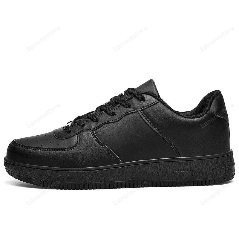 Autumn 2020 Leather Men And Women Sneakers Man Skateboarding Shoes White Breathable Casual Men Black Shoes Zapatillas Hombre