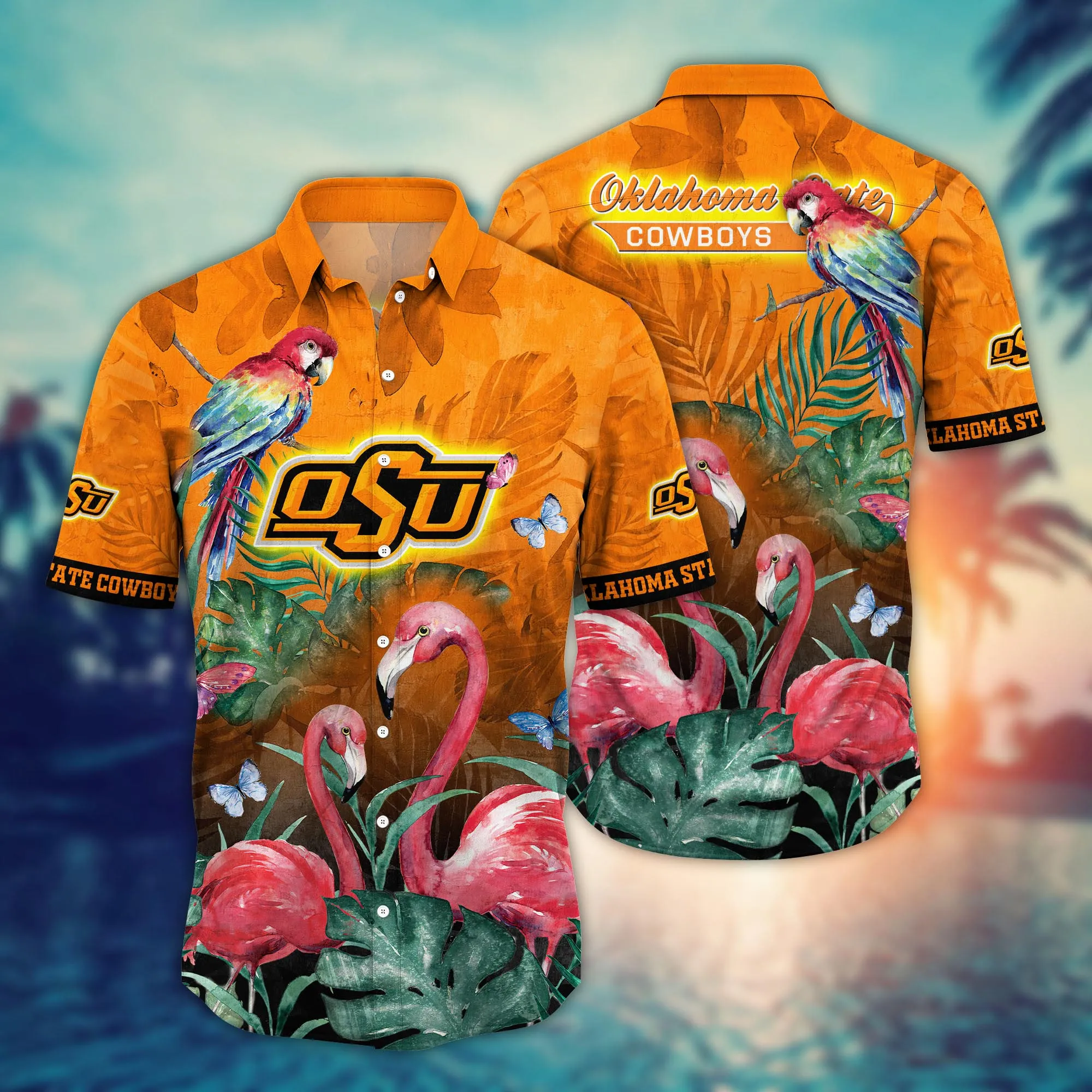 Oklahoma State Cowboys NCCA Hawaiian Shirt Picnics Aloha Shirt