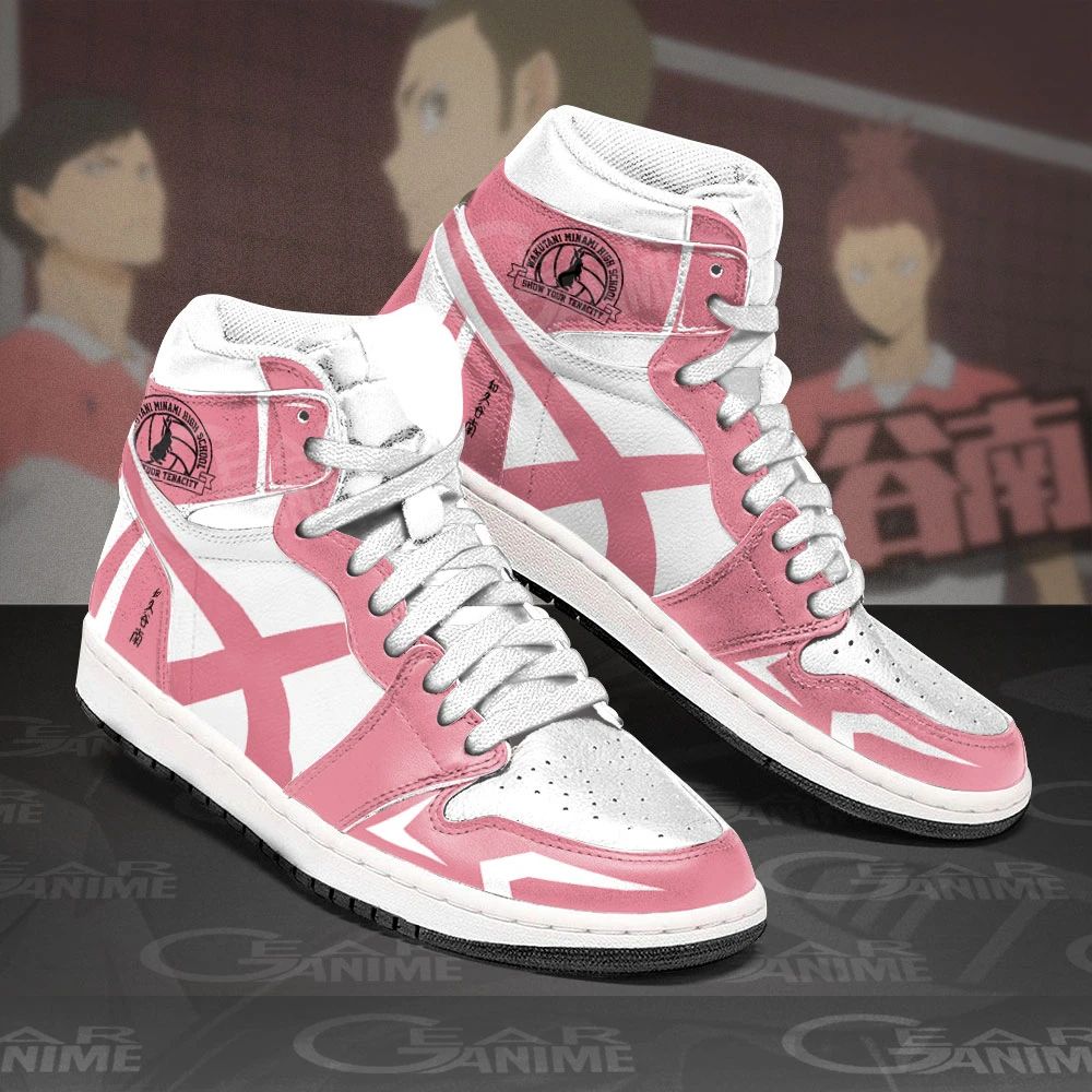 Wakutani Minami High Sneakers Haikyuu Anime Shoes Mn10 Unisex Men Women