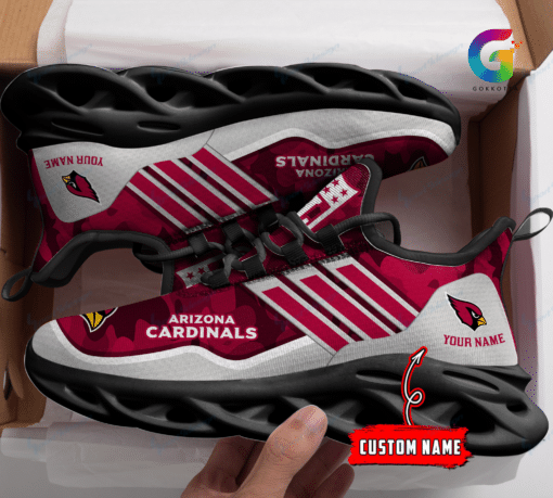 Arizona Cardinals Personalized Yezy Running Sneakers Bg332