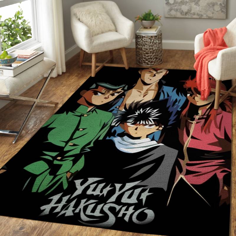 Yu Yu Hakusho Rhapsody Anime Art Area Rug – Carpet