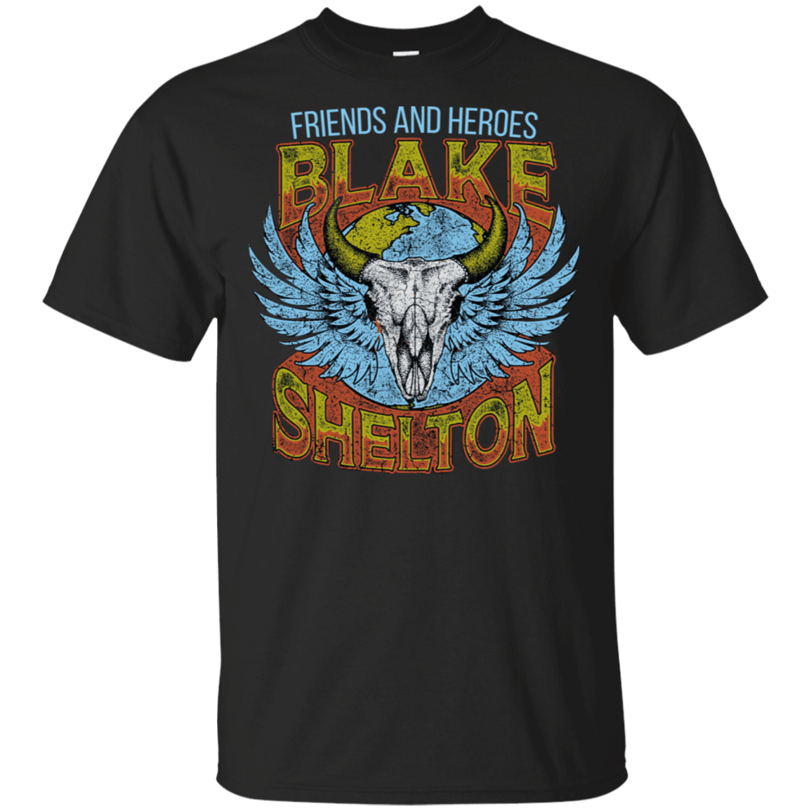 Friends And Heroes Tour 2022 Blake Shelton Country Music Fans Shirt