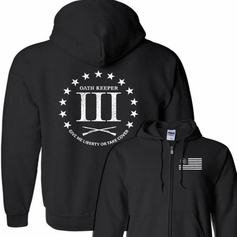 3 Percenter – Oath Keeper Zip Hoodie