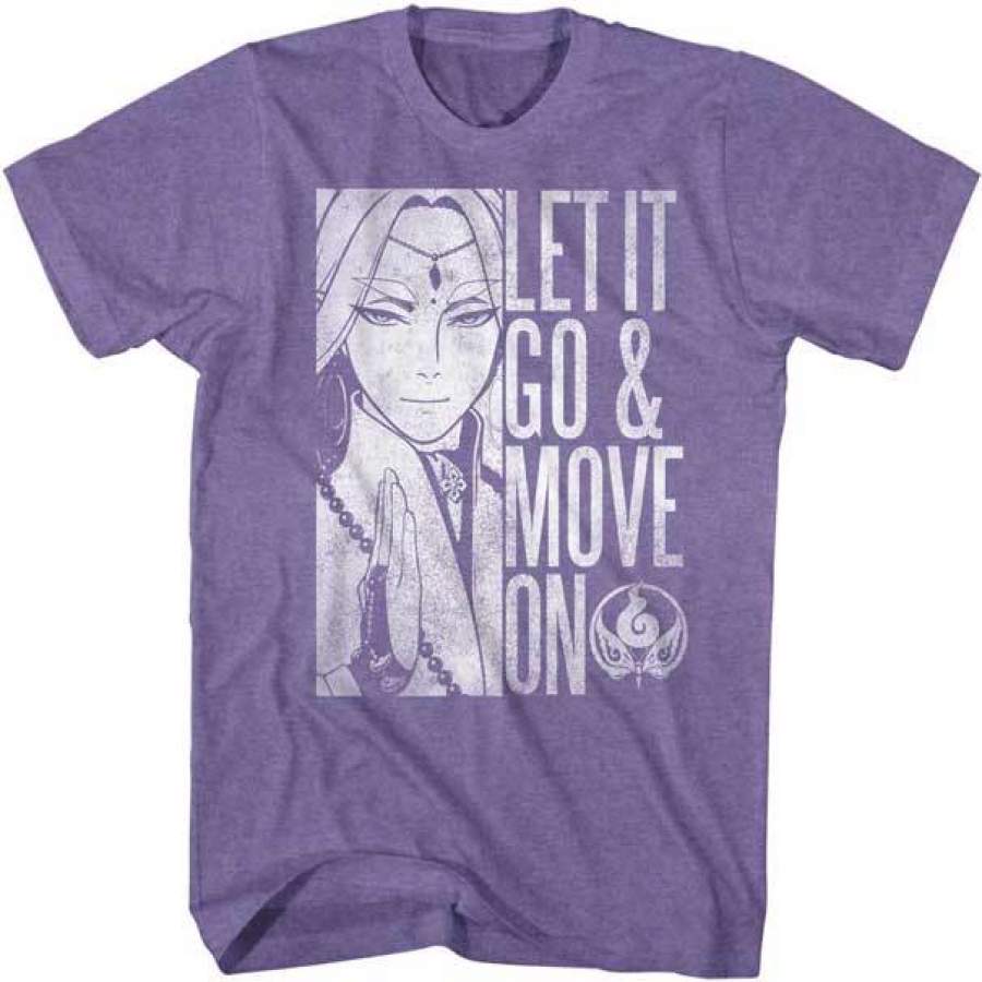 ACE ATTORNEY-LIKE ELSA-RETRO PURPLE HEATHER ADULT S/S TSHIRT