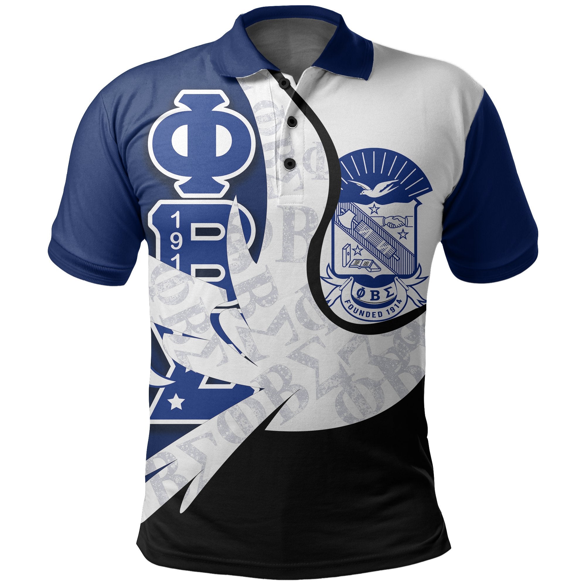 Phi Beta Sigma Polo Shirt Lt6