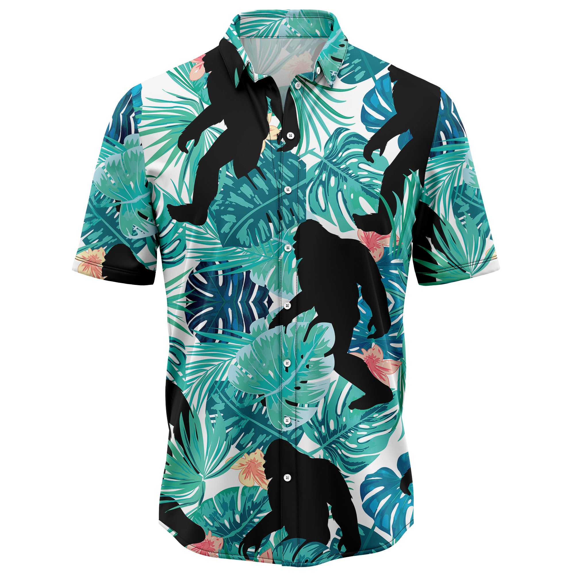 Tropical Bigfoot Hawaii Shirt Ha109787