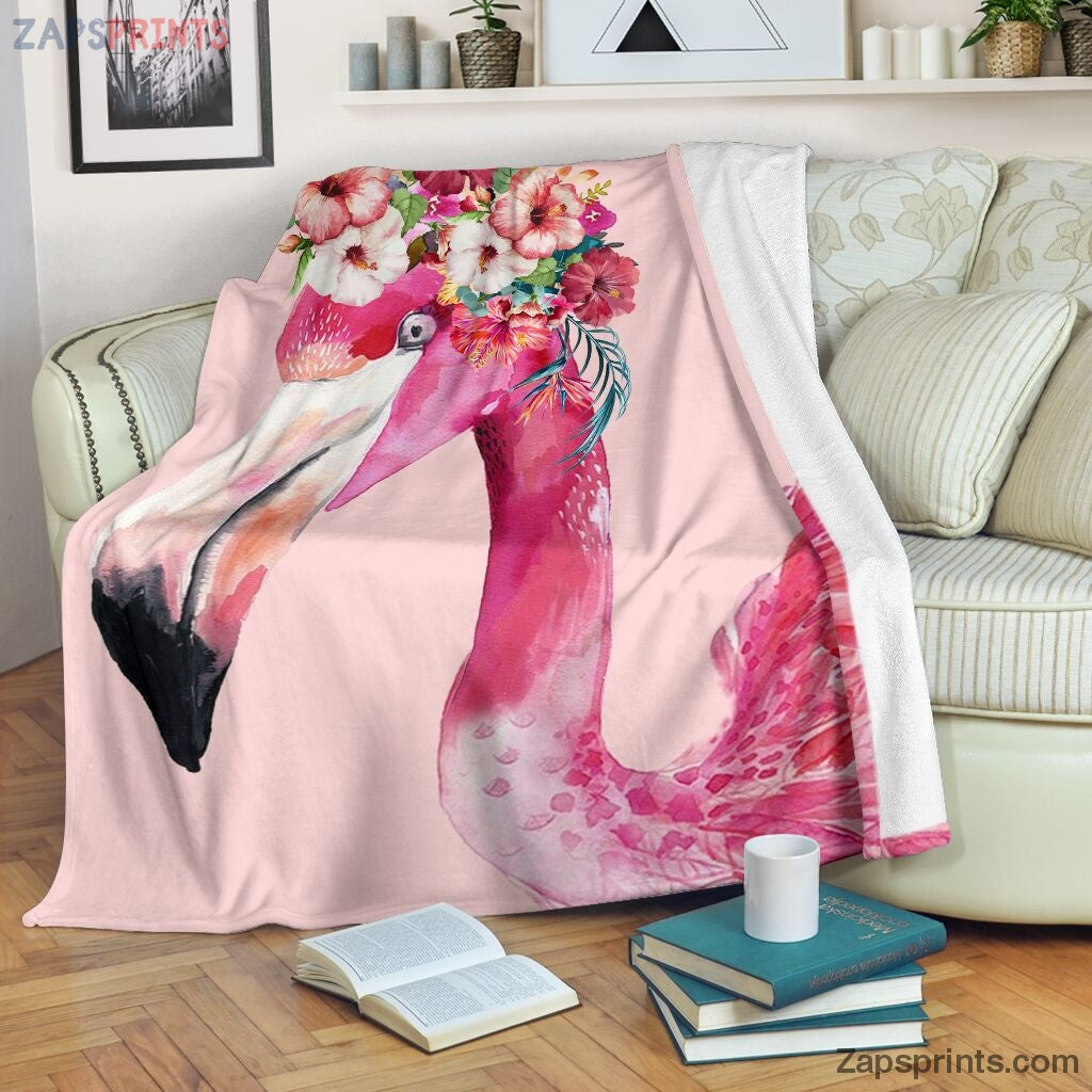 Flamingo Pink Premium Blanket – Cool Gift Ideas