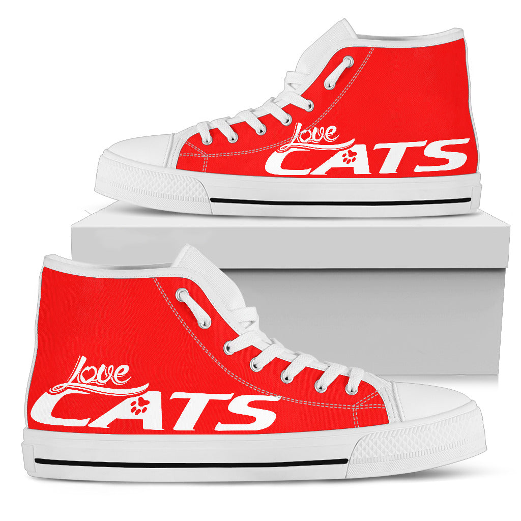 Love Cats Shoes (Red)