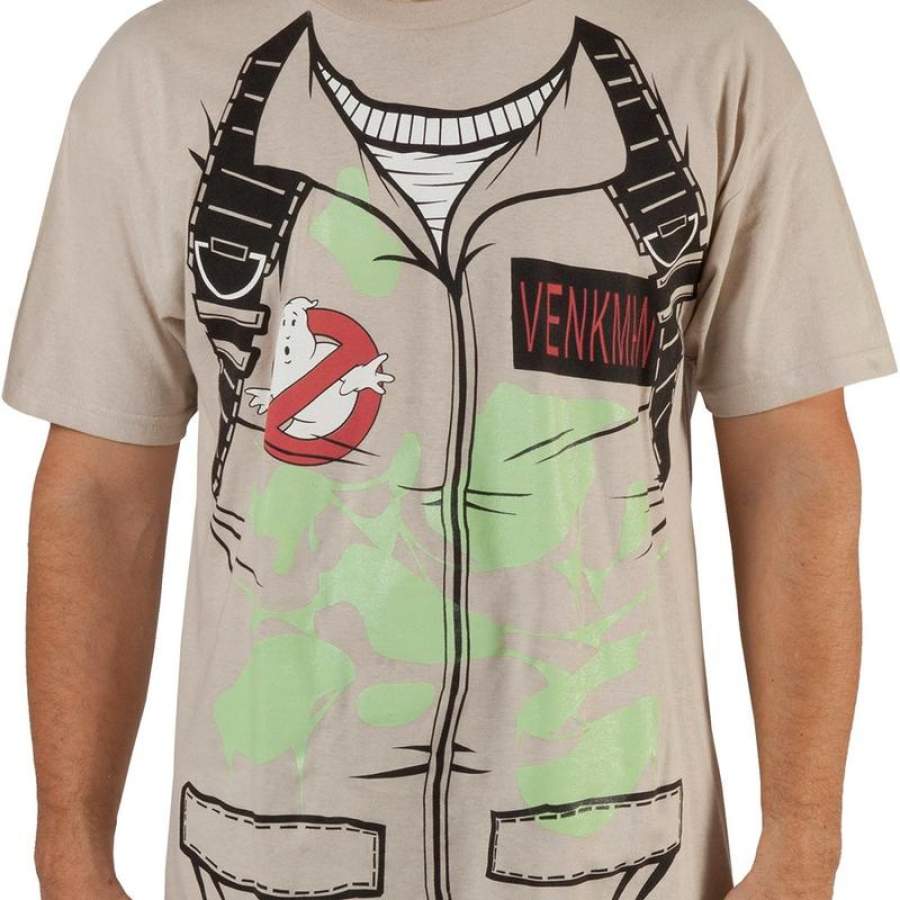 Venkman Uniform Ghostbusters T Shirt Love Art Usa