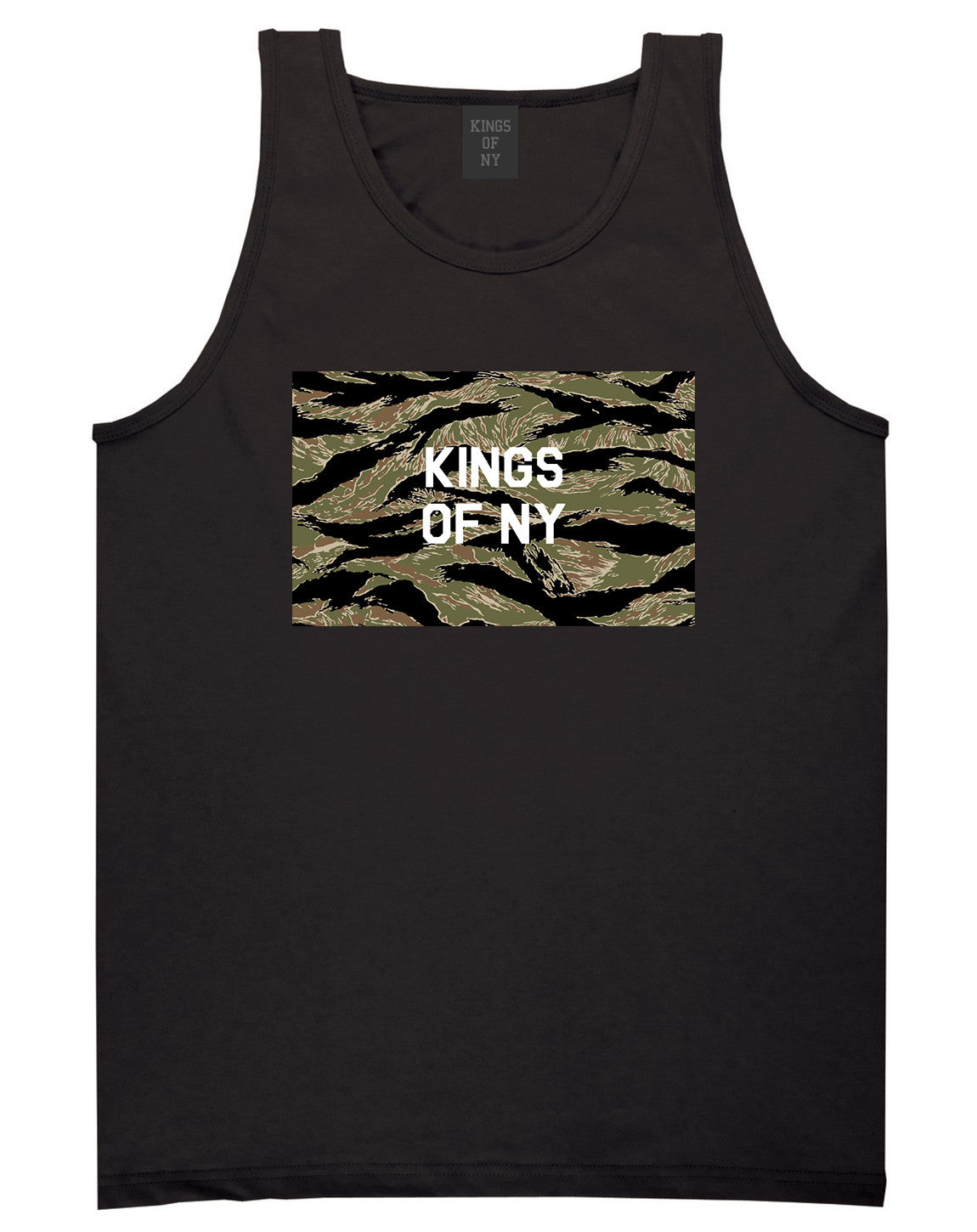 Tiger Stripe Camo Army Tank Top