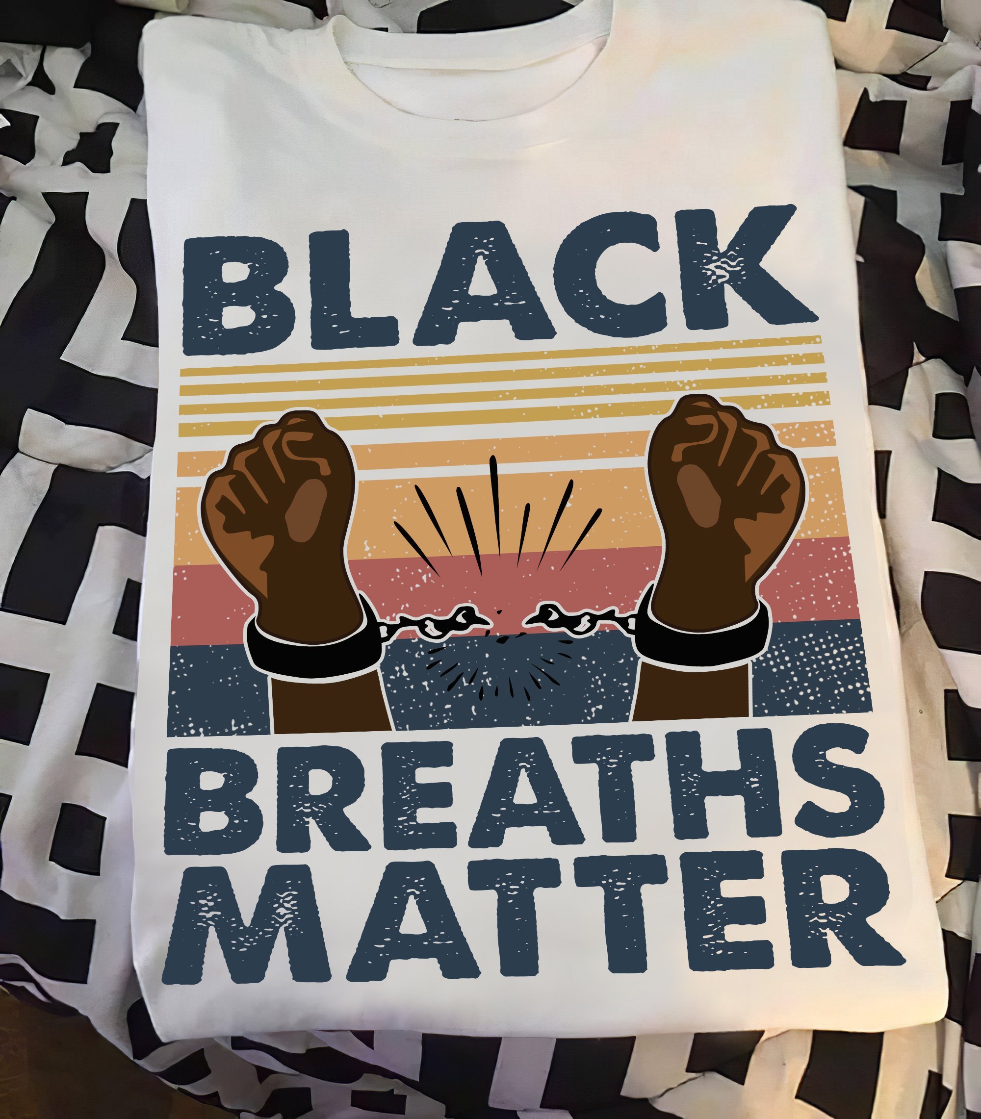 Black Breaths Matter Black Black Lives Matter Unisex T-Shirt Hoodie Sweatshirt Plus Size S-5Xl Unisex T-Shirt Hoodie Sweatshirt Plus Size S-5Xl