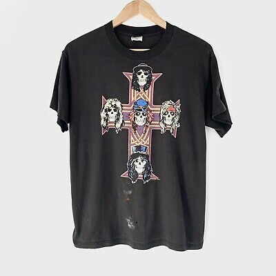 1987 Guns N Roses “appetite For Destruction” Vintage Tour Band Rock Shirt 80s 2049