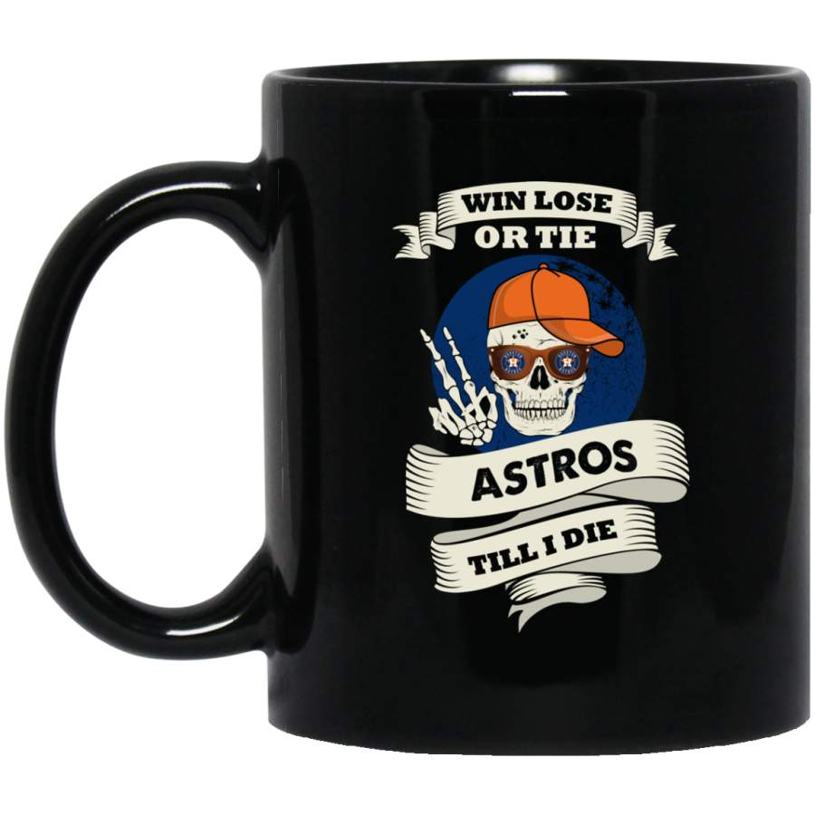 Skull Say Hi Houston Astros Mugs