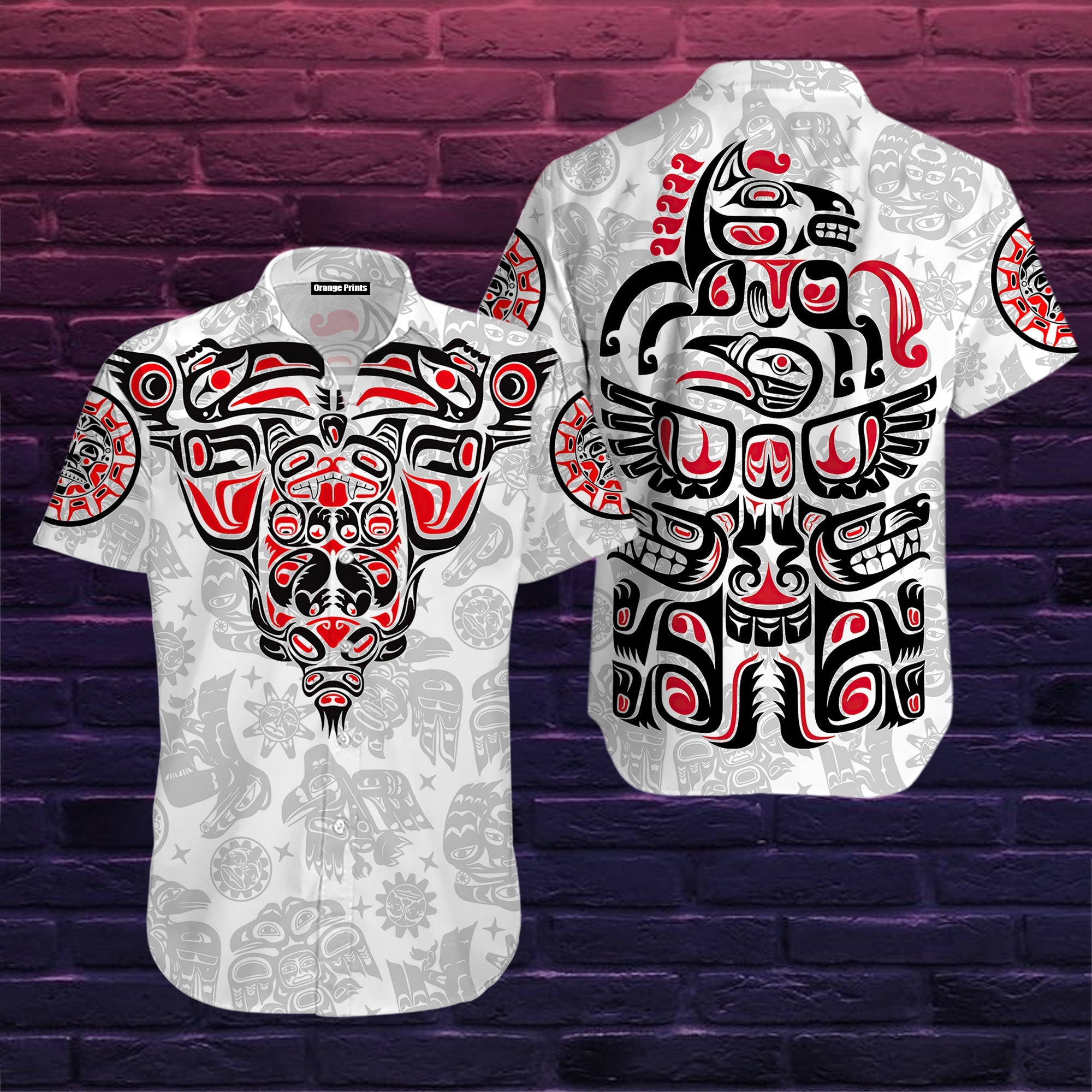 Haida Native American Hawaii Shirt For Men And Women Ha469