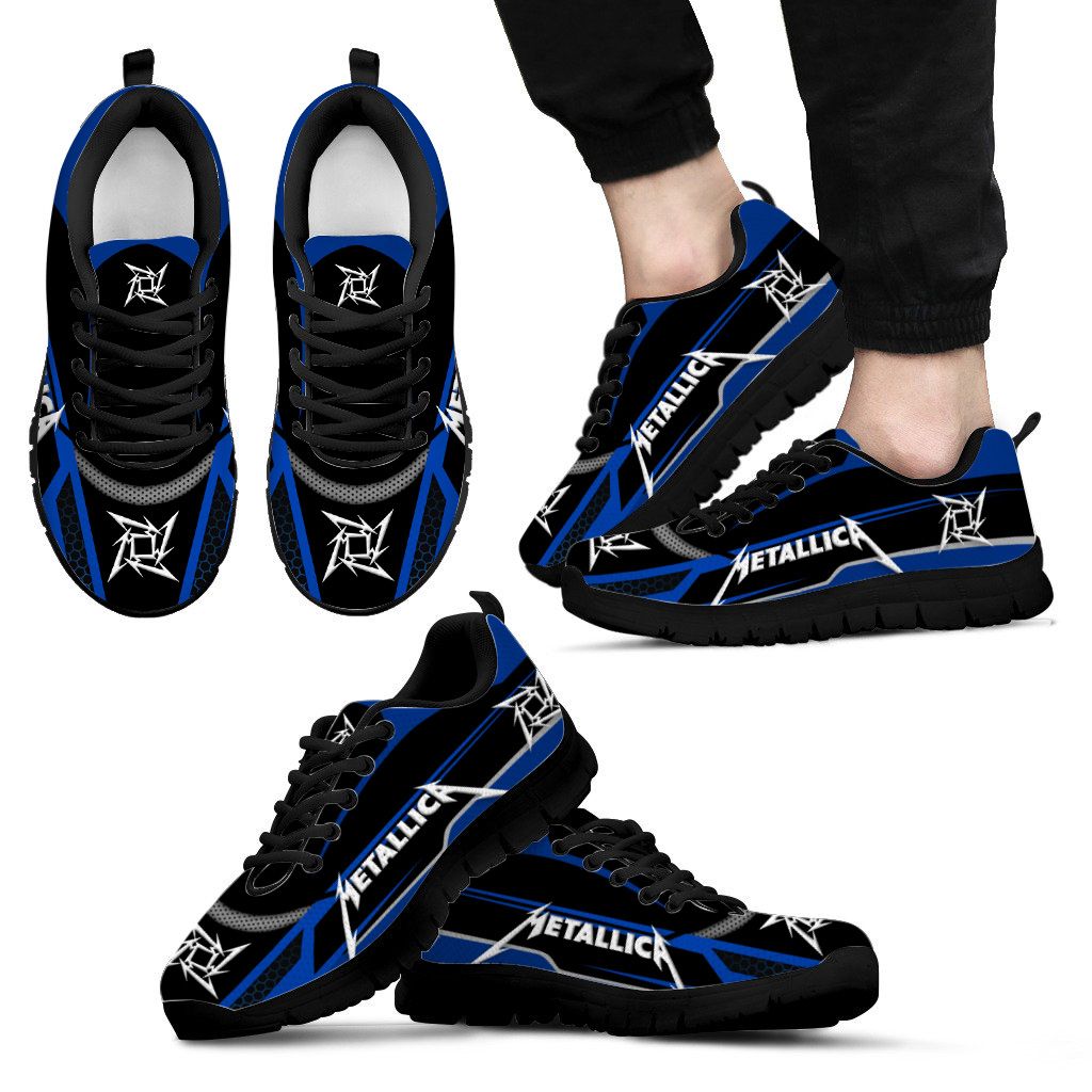 3D Printed Metallica Ttt-Nh Sneaker For Men & Women Ver 1 (Blue)