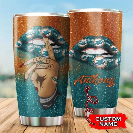 Holatshirt Miami Dolphins Girl Tumbler Mug