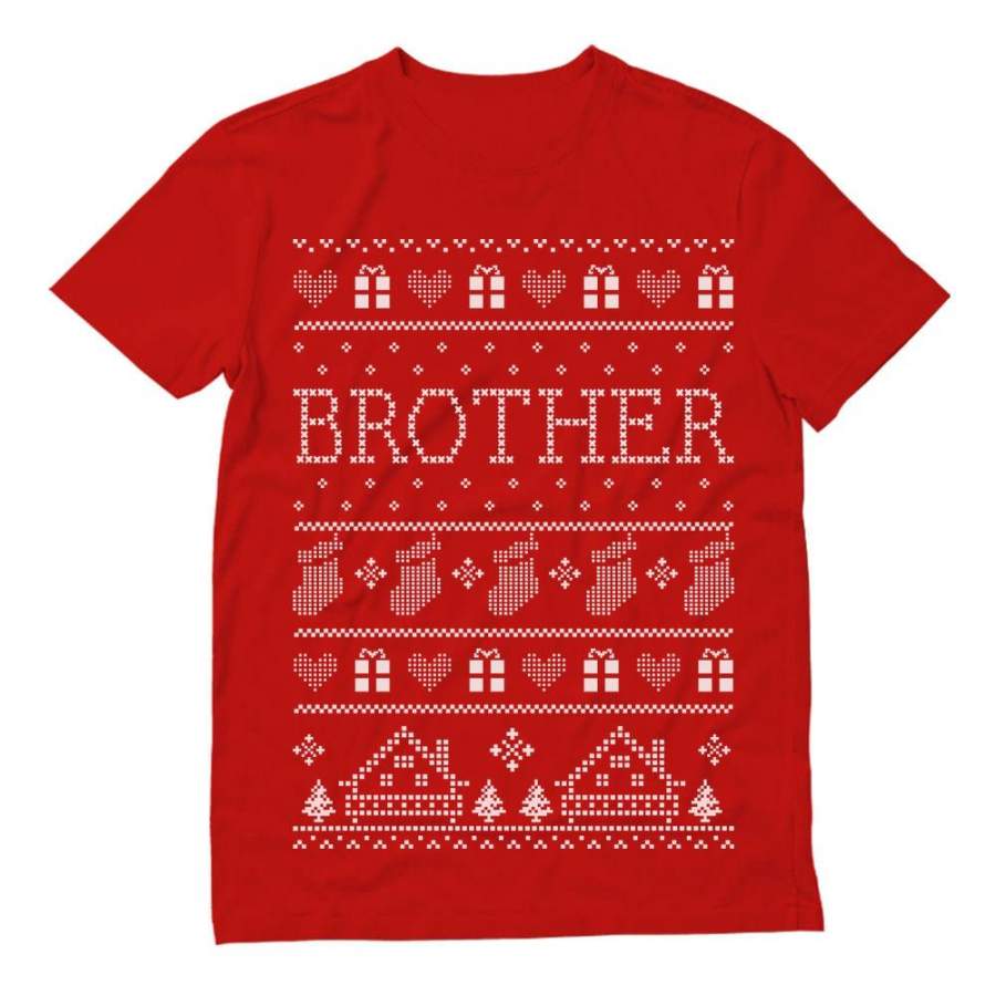 Brother Ugly Christmas Sweater T-Shirt