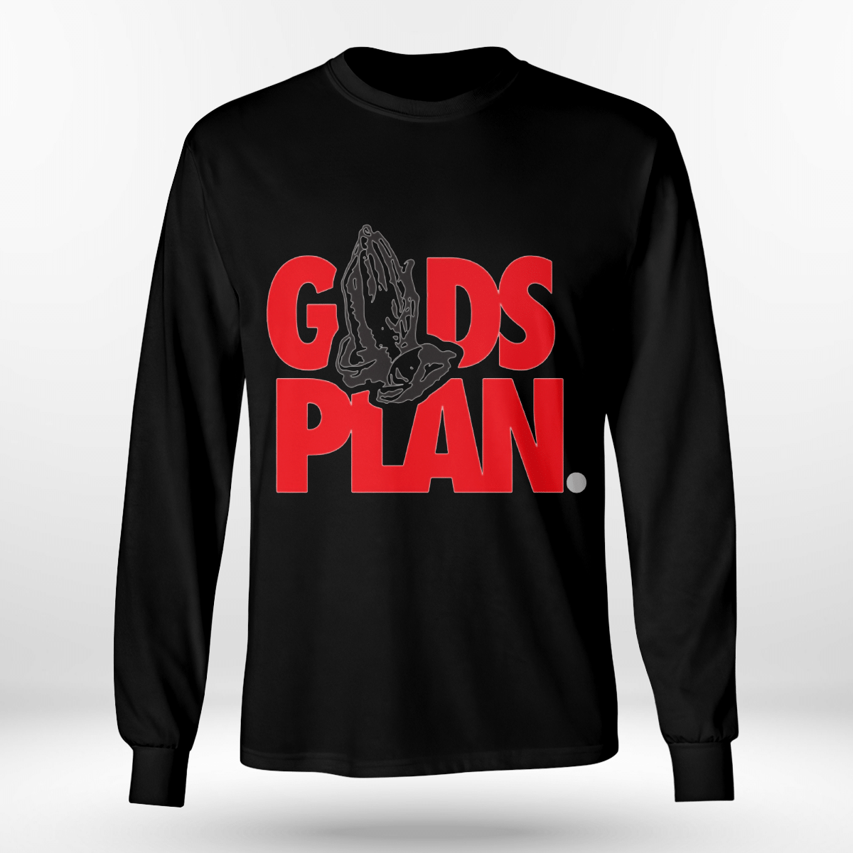 Air Jordan 4 Fire Red Shirt Drake Gods Plan – Retro 4 Fire Red Og Unisex Long Sleeve