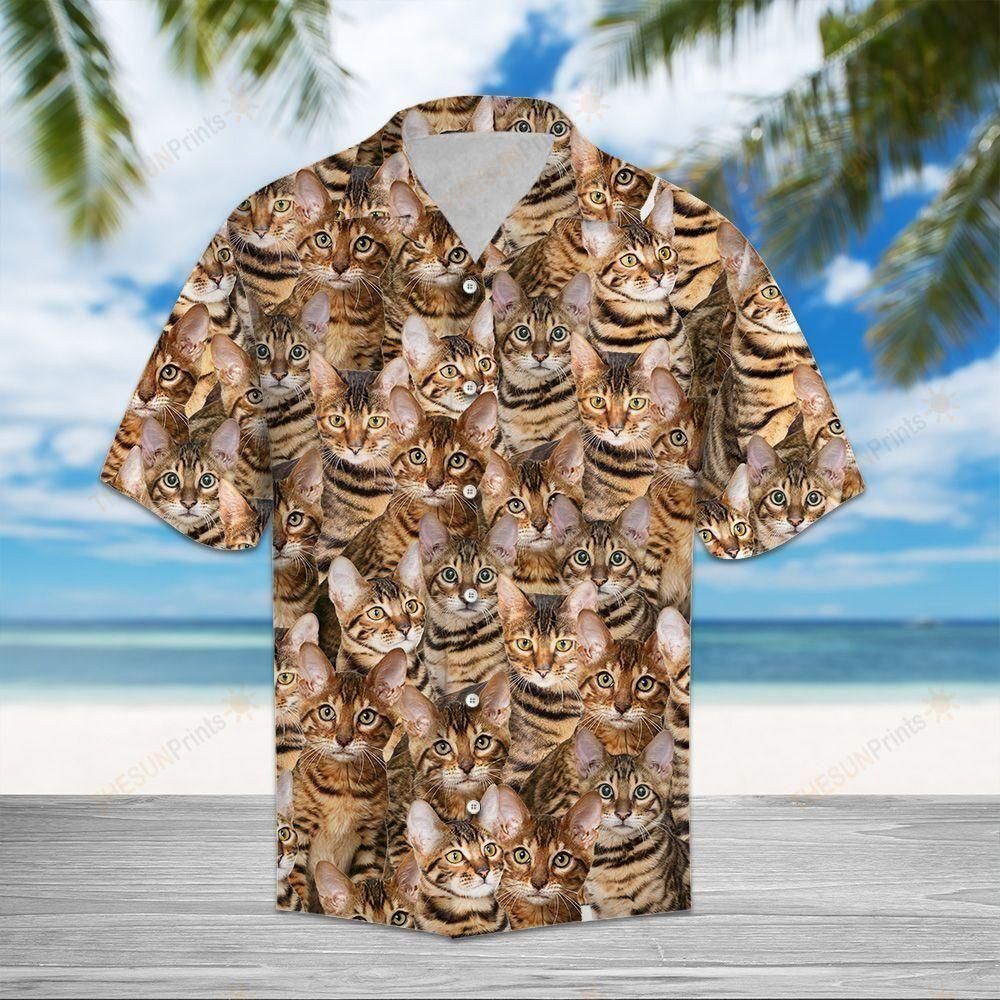 Toyger Aloha Hawaii Shirt Colorful Short Sleeve Summer Beach Casual For Men And Women Ha4575