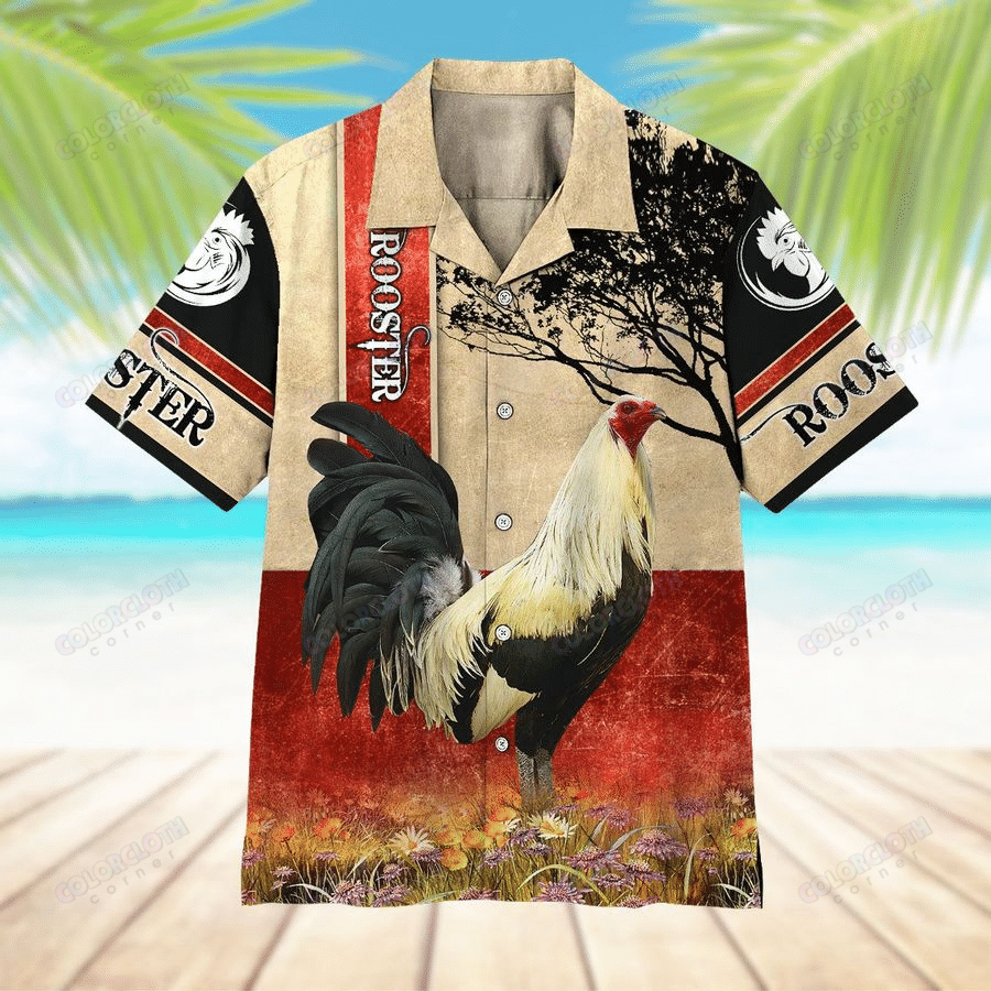 Love Rooster Hawaii Shirt Ha41869