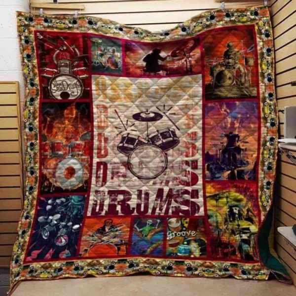 Drummer N2701 84o02 3D Quilt Blanket HGM29